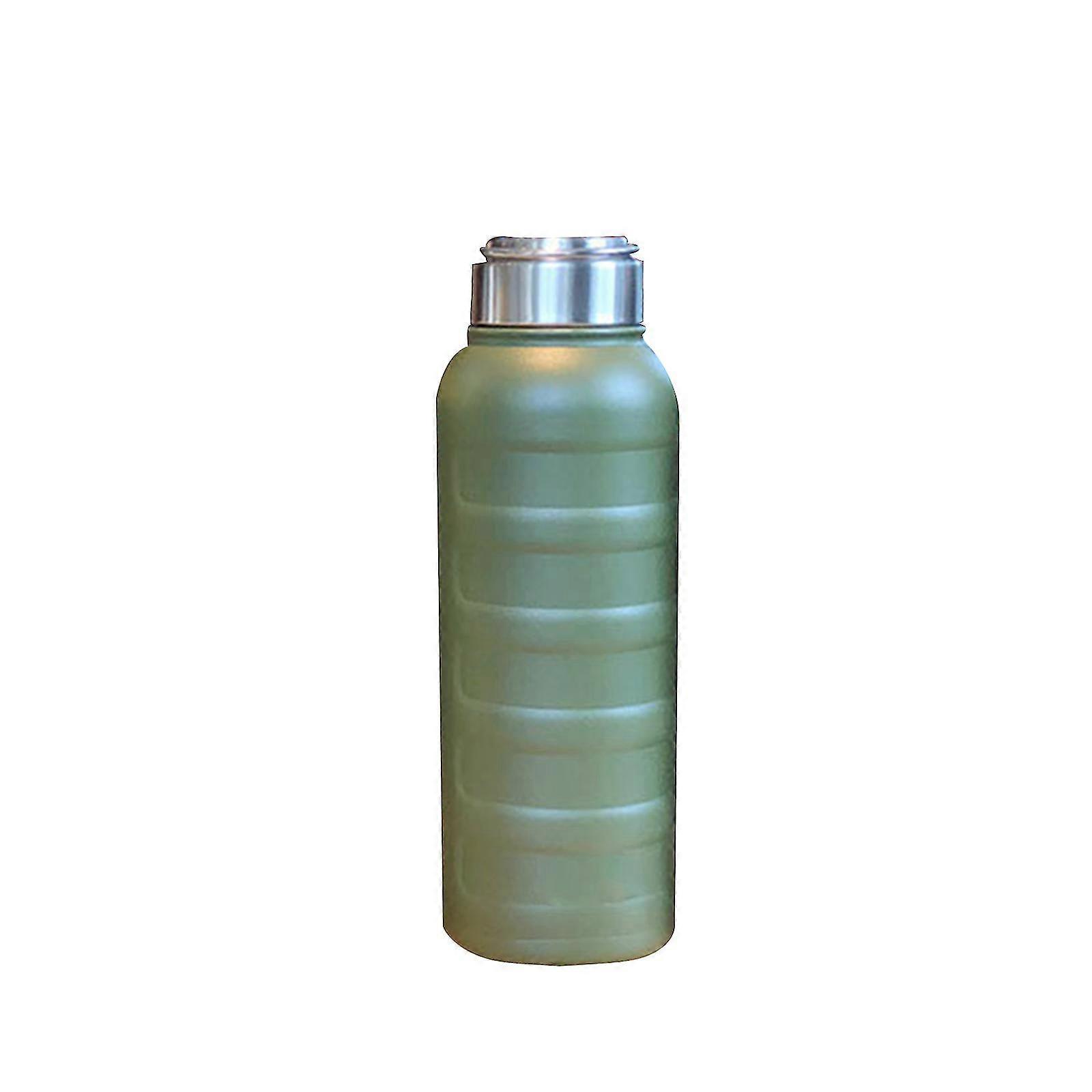 Bouteille d’eau pour bouteilles de boisson Sports Gym 1000ml Portable en acier inoxydable Grande capacité Caterpillar Kettle Sport Water Bottle