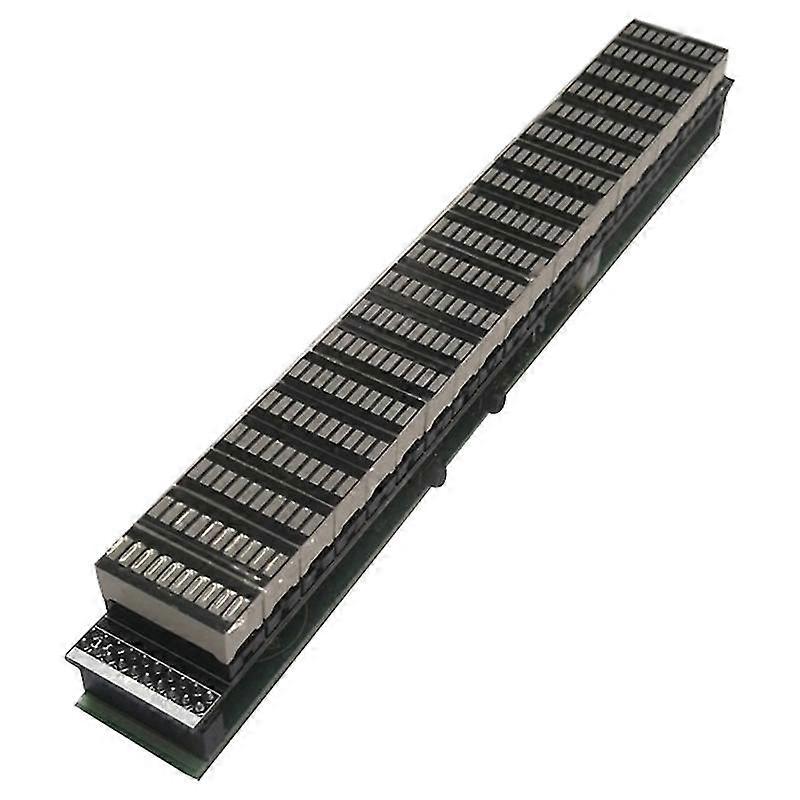 Usb 5v Or 12v Stereo Vu Meter Indicator Music Spectrum Analyzer 20 Segment Led Level Display