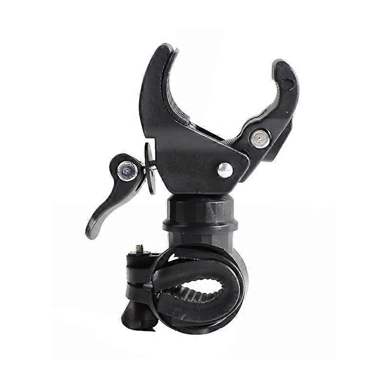 Bike Torch Clamp 360 Rotatable Bicycle Light Holder Bicycle Flashlight Mounting Clip for Bicycle LED Lamp