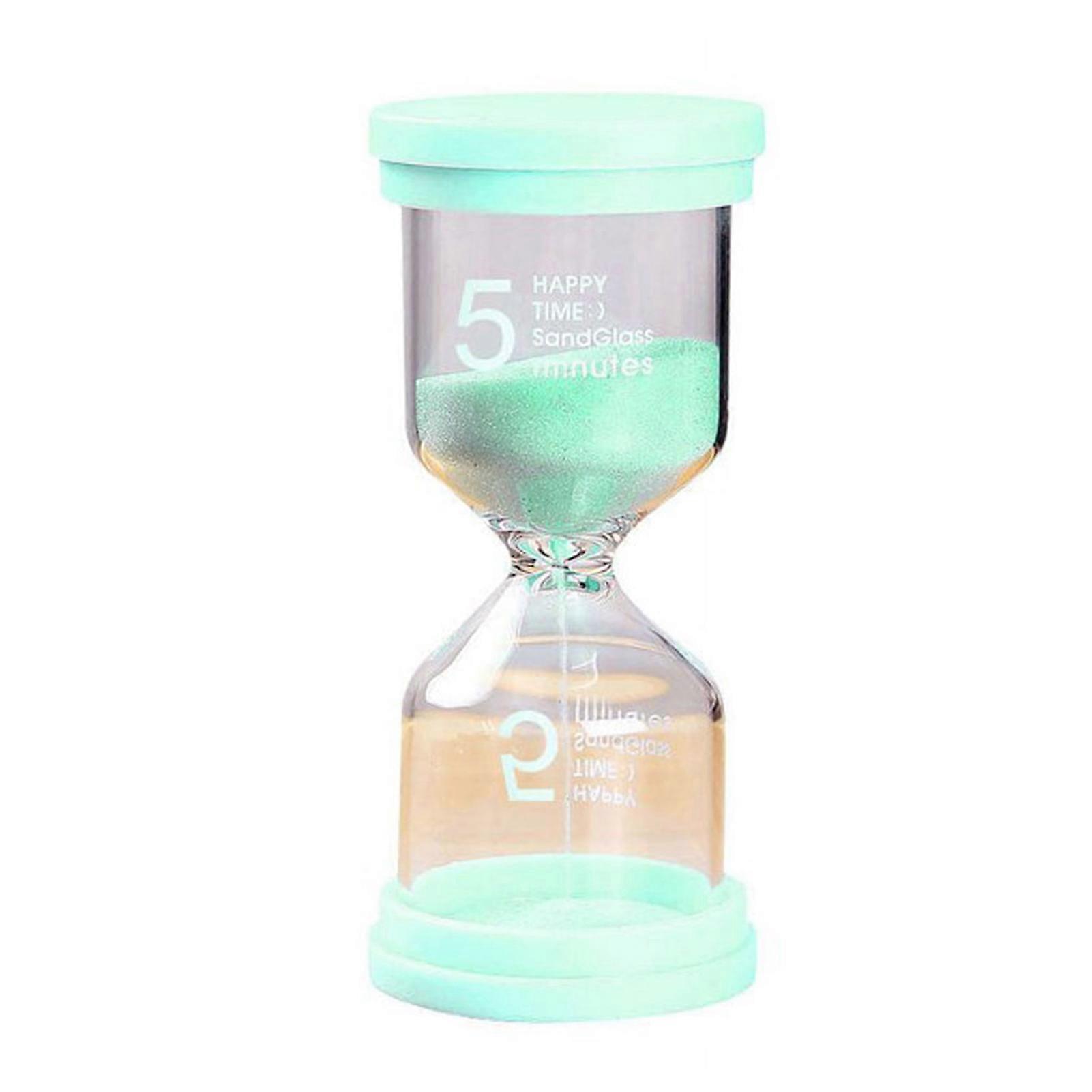Mini Hourglass Shower Portable Teeth Brushing Timer 5-minute Timer Hourglass with Suction Cup Cooking Games