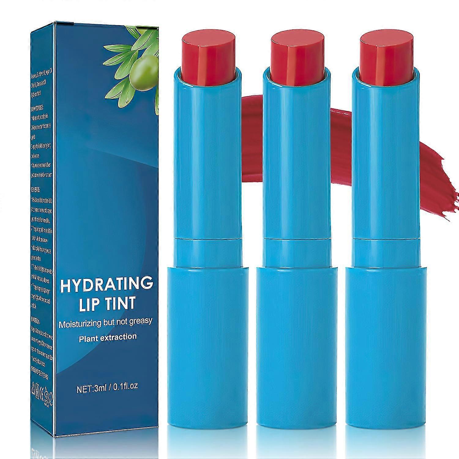 3pcs Lip Tint Hydrating -aqwg