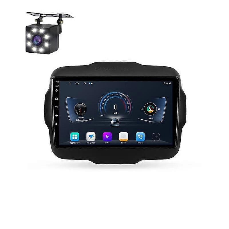 Car Radio Multimedia For Jeep Renegade 2014 - 2018 Video Player Carplay Navigation GPS