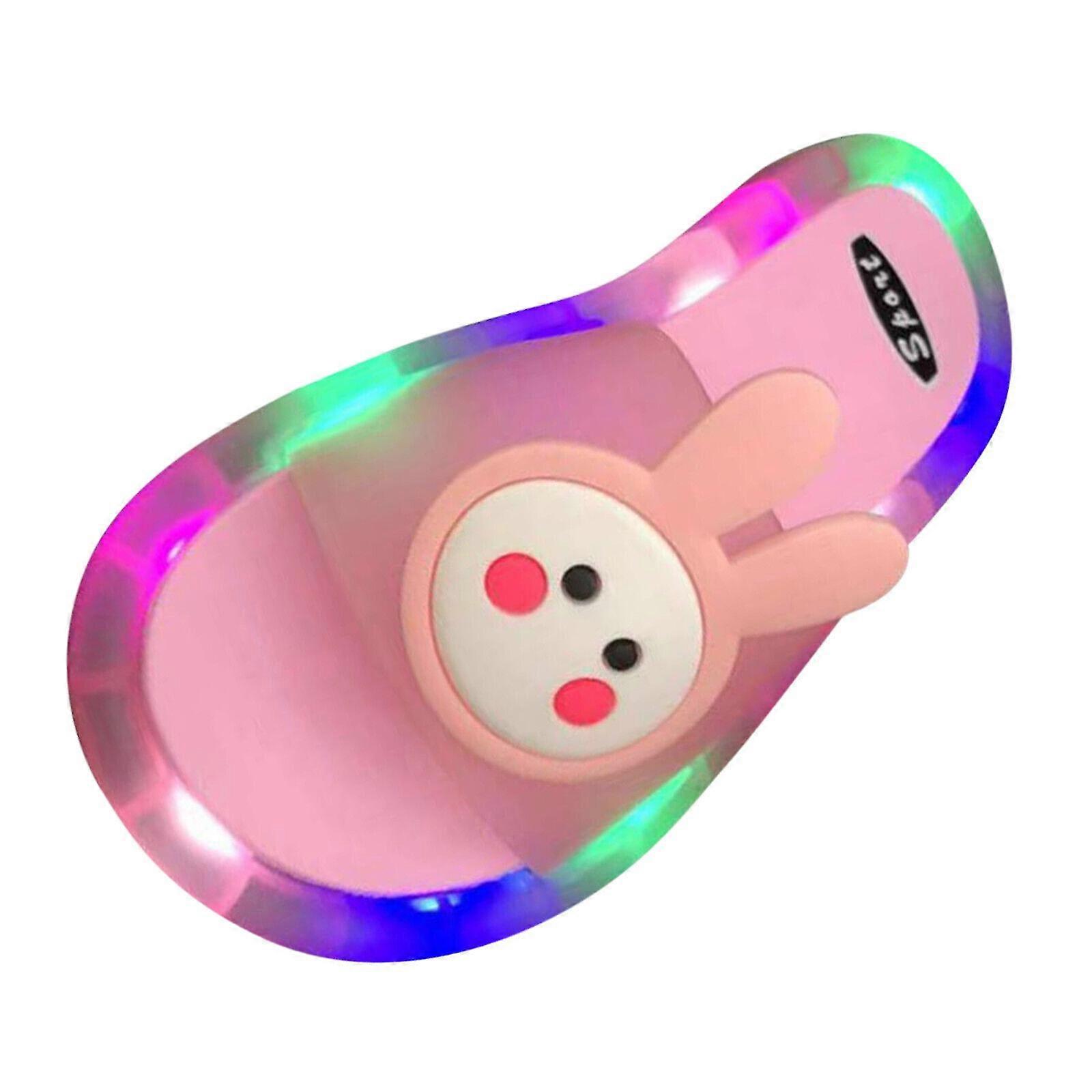 Kids Luminous Slippers Summer Non Slip Light Up Shoes Outdoor Flip Flops Sandals Multi-color Optional