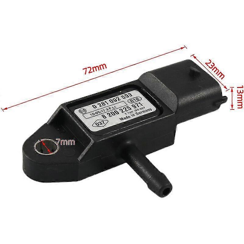 Intake Pressure Sensor For Renault Fiat Oe:0281002593