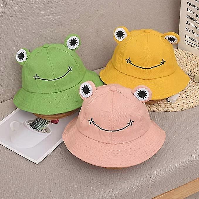 Cartoon Frog Bucket Hat Sun Caps Fruugo NO