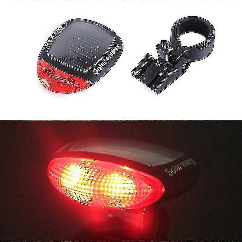 Solar Bike Ycd Cycling Red Lamp Warning