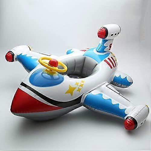 Uppblåsbart flygplan Baby Barn Småbarn Spädbarn Simning Float Seat Båt Pool Ring (B-typ)