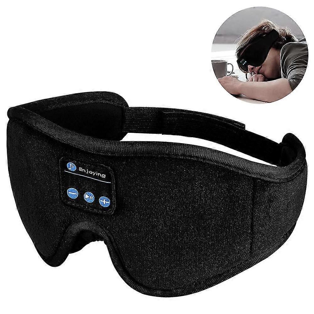 Bluetooth, Wireless Eye Mask, Sleeping Headphones, Mask To Upgrade, Washable, For Trips, Music, Bluetooth Headset With Adjustable Speakers
