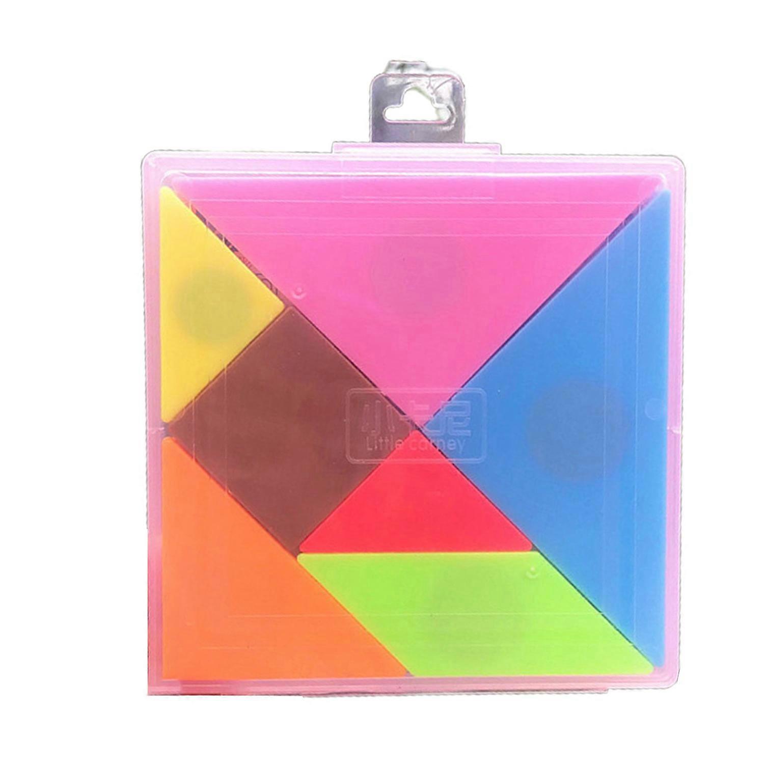 Tangram Puzzle Creative Hands-on Ability Easy to Assemble Parent-child Interactive Magnetic Jigsaw