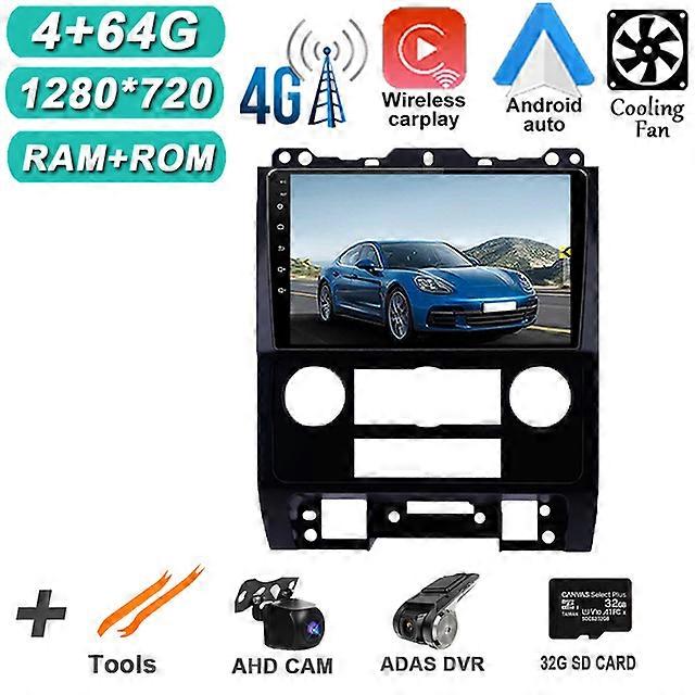 Touchscreen Auto Auto Radio Multimedia Video Player Navigation GPS Android 12 Für Ford Escape 2007-2012 Carplay WIFI