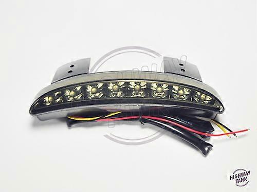 Free Shipping Motorcycle Motorbike Tail Light Rear Fender LED Break Stop Lamp case for Harley XL883L XL883N Iron XL1200n Chopped