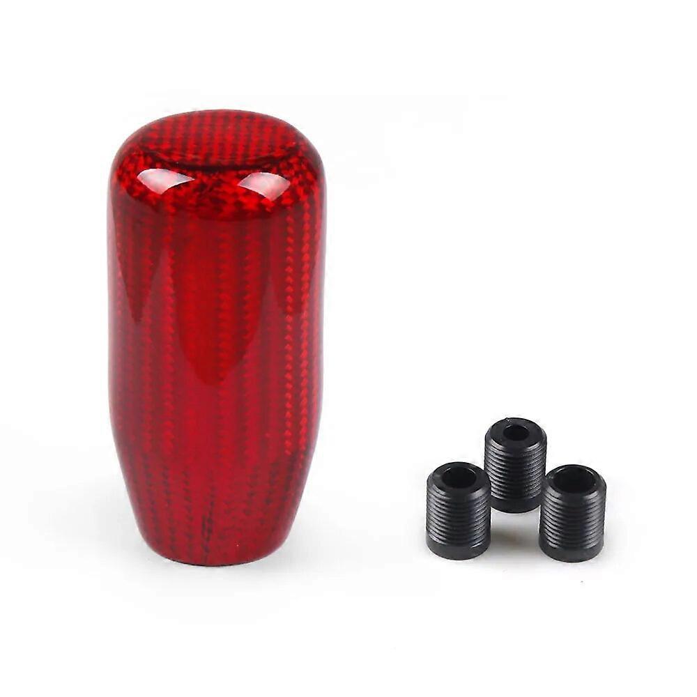 Racing Real Carbon Fiber Gear Shift knob Manual Transmission Shifter Lever Knob Round Ball Shape Handle Knob