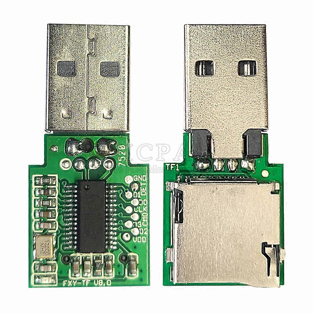 AU6438 Kortleser EMMC-ISP Brennende Programmerer For Bilnavigasjon TV Gjenoppretting Mobiltelefon Data Gjenoppretting EMMC ISP USB-verktøy