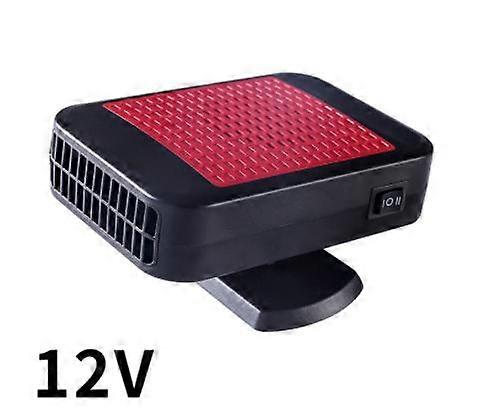 2 in 1 Car Heater, 12V 150W Car Heater, Portable Fan for Fast Heating and Cooling, Windshield Demister, Defroster with 360 Degree Swivel Base