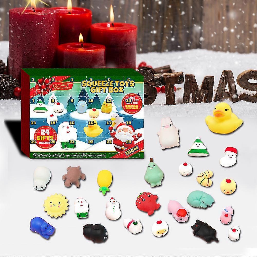 Christmas squeeze blind box 24 days