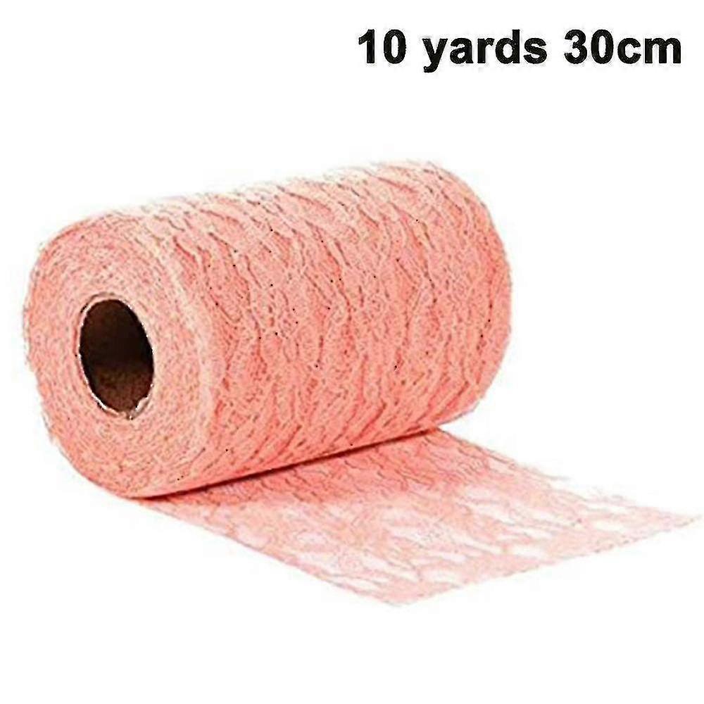 30cm X 10 Yards Vintage Ribbon Netting Fabric Tulle Rolls