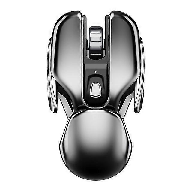 PX2 Metal 2.4G Rechargeable Wireless Mute 1600DPI Mouse 6 Buttons for PC Laptop Computer Gaming Office Home Waterproof Mouse