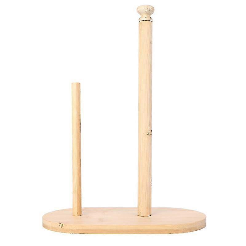 1pcs Bamboo Paper Towel Holder