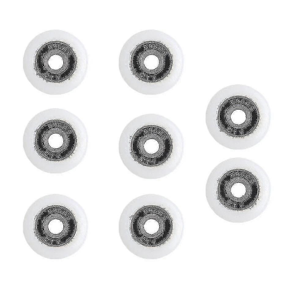 8-Pack Replacement Shower Door Wheels, 19-29mm Diameter