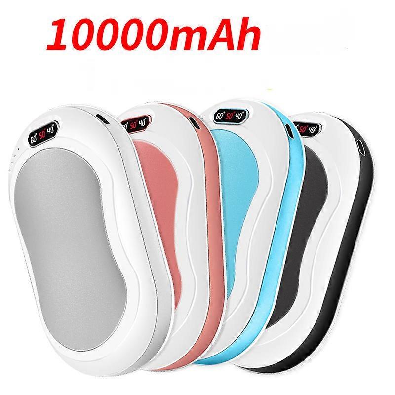 Hand Warmer Sleeves Stove Warmers Rechargeable 10000mah Portable Battery Double Side Heating Temperature Display Handy Warming