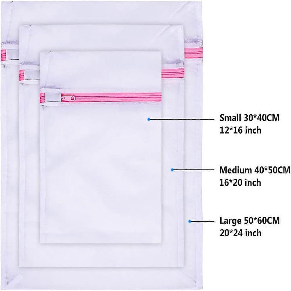 Laundry net [7-piece set] - Protects sensitive clothes - Laundry bag set for washing machines - Extra hard-wearing
