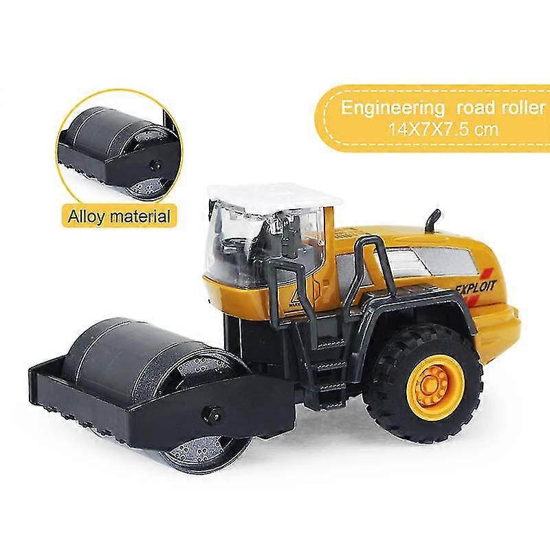 9 stijlen legering engineering diecast vrachtwagen speelgoed auto klassieke constructie model voertuig lader tractor graafmachine speelgoed voor jongens cadeau
