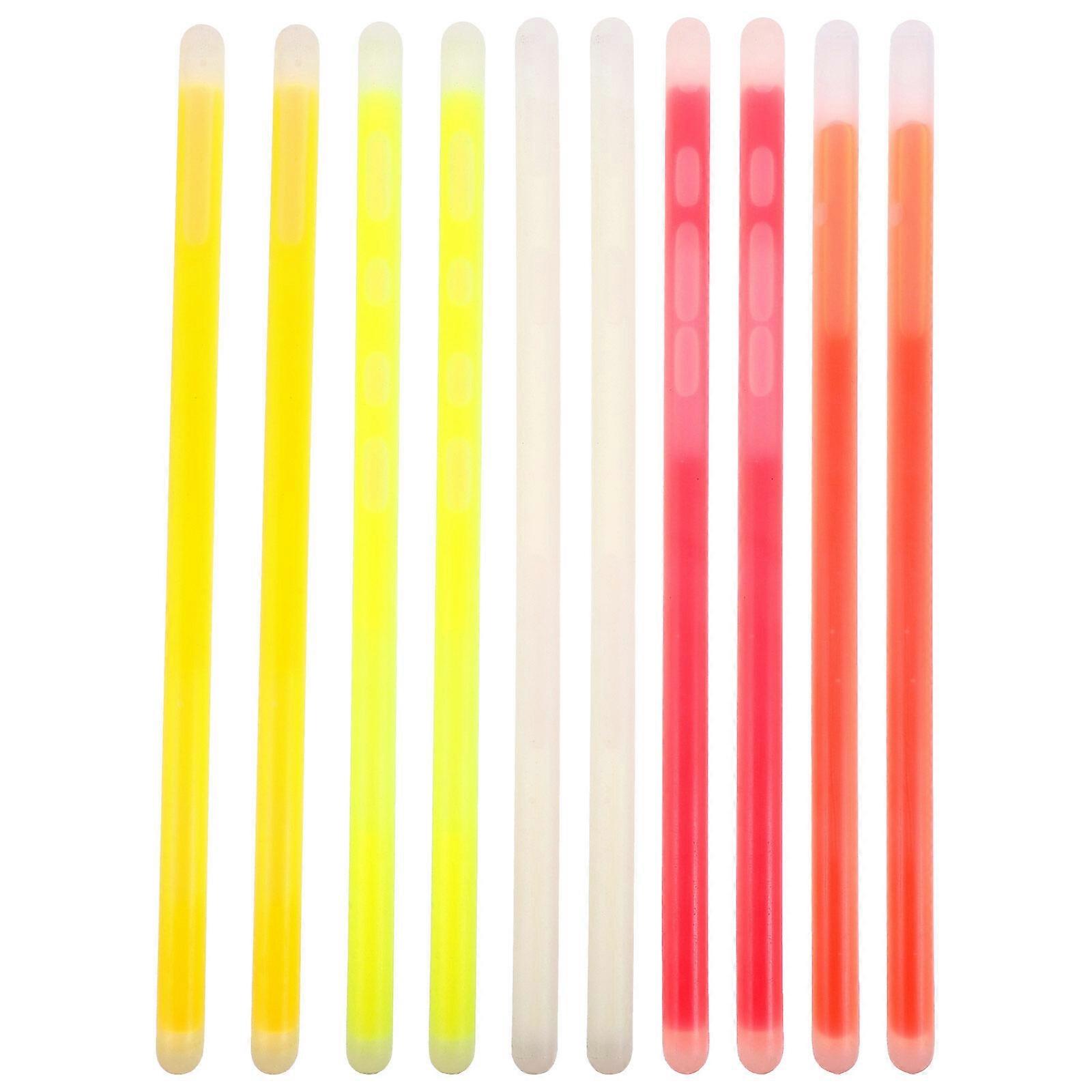 10pcs Glow Sticks Party Glowing Sticks Bulk Glow In The Dark Sticks Party Favors
