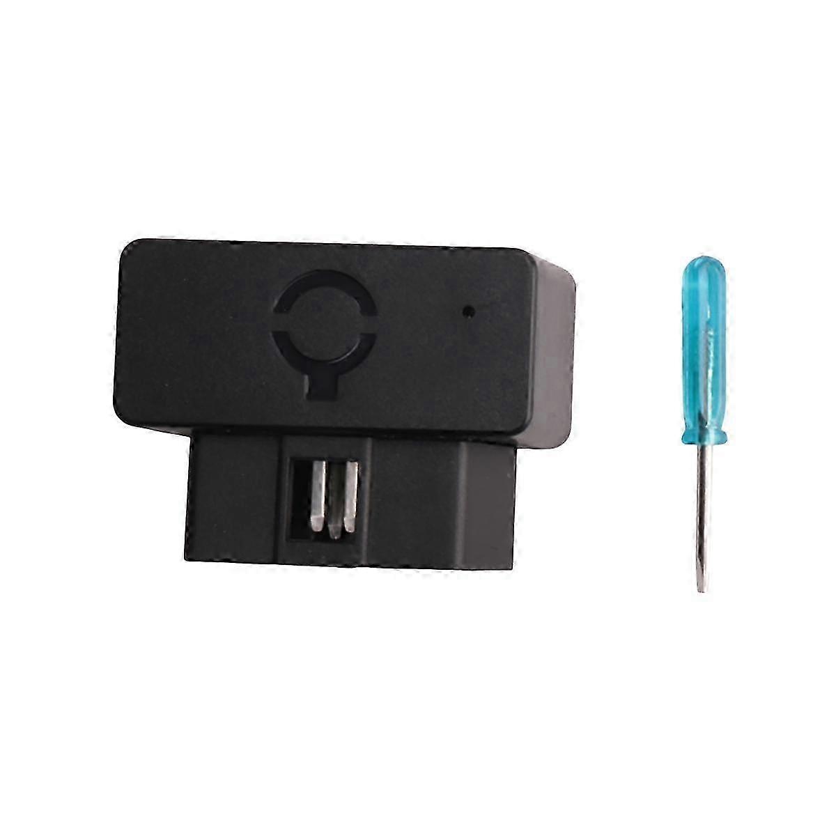 OBD GPS Tracker Car Tracker Realtime Tracking Monitor de Voz Mini GPS Locator Shock & Plug-Out Alarme APP Preto