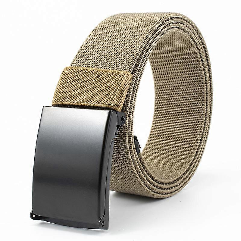 חדש גברים / נשים ניילון קלוע אלסטי חגורה לגברים חיצונית אימון רב תכליתי חגורת בד באיכות גבוהה קז'ואל חגורת מותניים