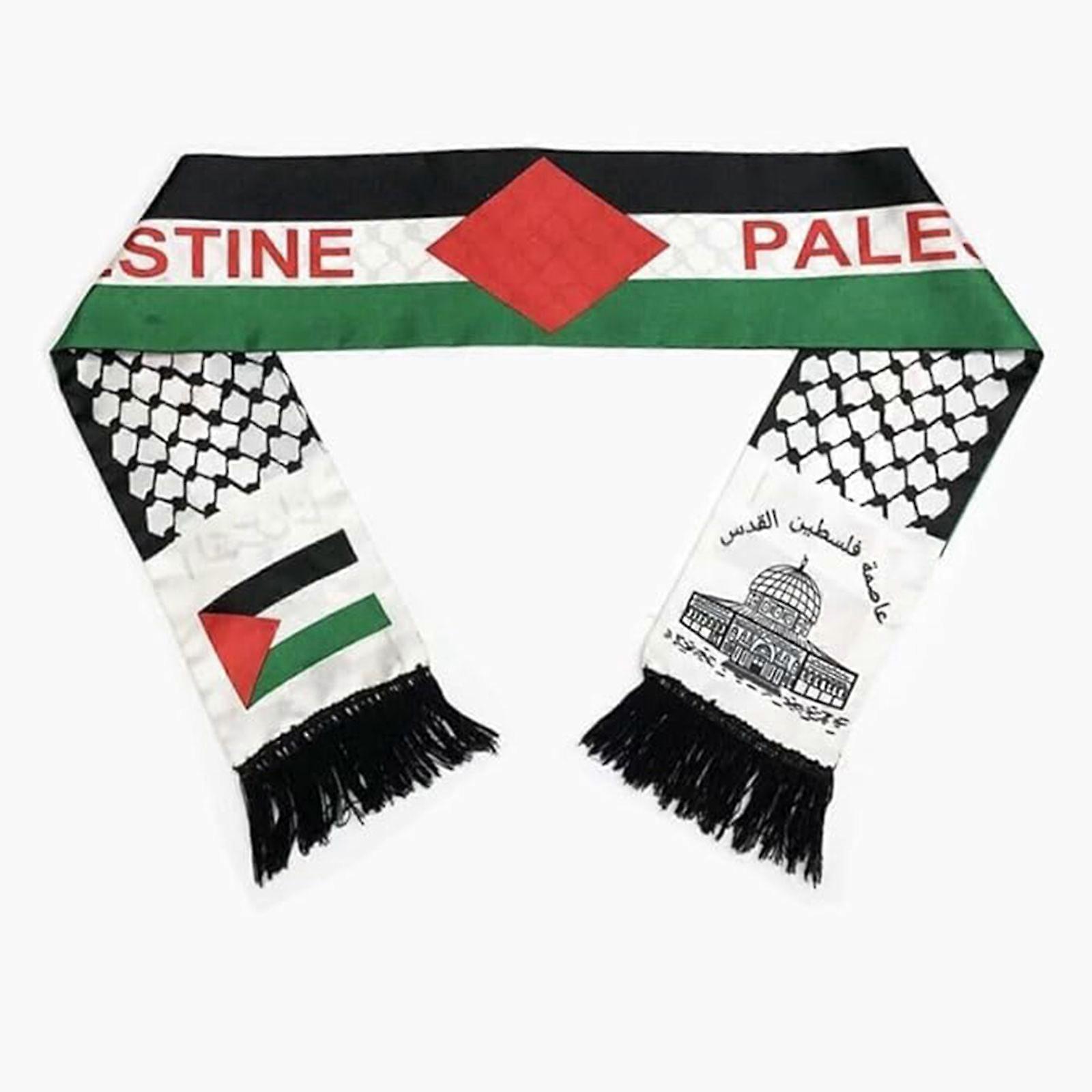 דגל פלסטין צעיף כאפייה ירושלים חינם עזה AQSA מתנה אסלאמית מגרש סיטונאי