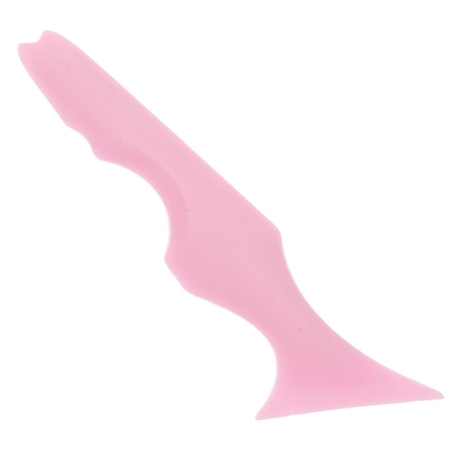 Multi-function Eyeliner Stencil Lipstick Makeup Tool Silicone Mascara Applicator Silicone Eyeliner Aid