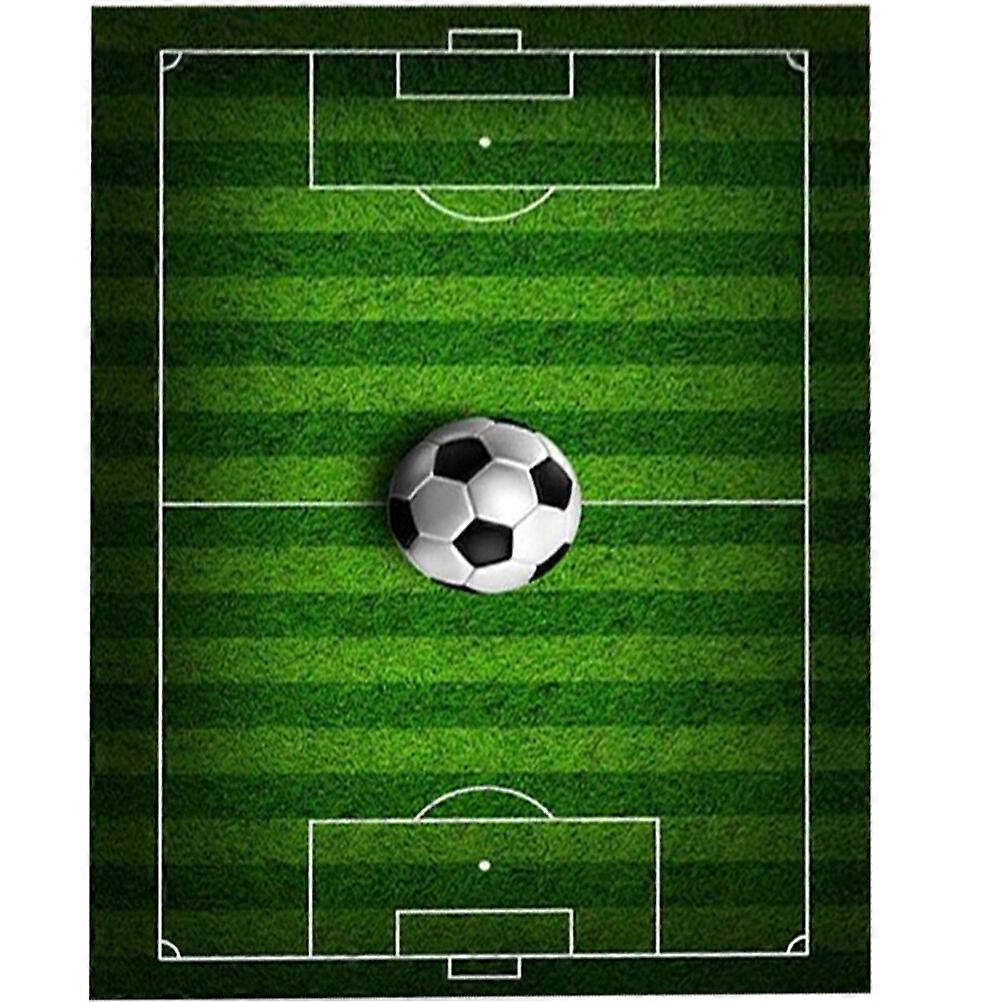 Dørmåtter Indendørs Sport Fanområde Tæpper Festtaske Fyldstof Fodboldtæppe Fodboldtæppe Stue Tæppe