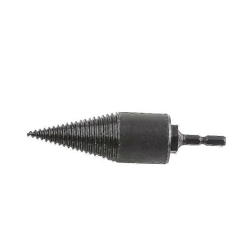 42mm Log Splitter Wood Splitter Heavy Duty Drill Screw Driver Cone Fire Wood Log Splitter Splitting Wood Cone Bit (large)