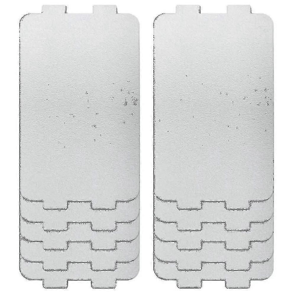 10 stk. universal glimmerfolie for mikrobølgeovn, reserveark