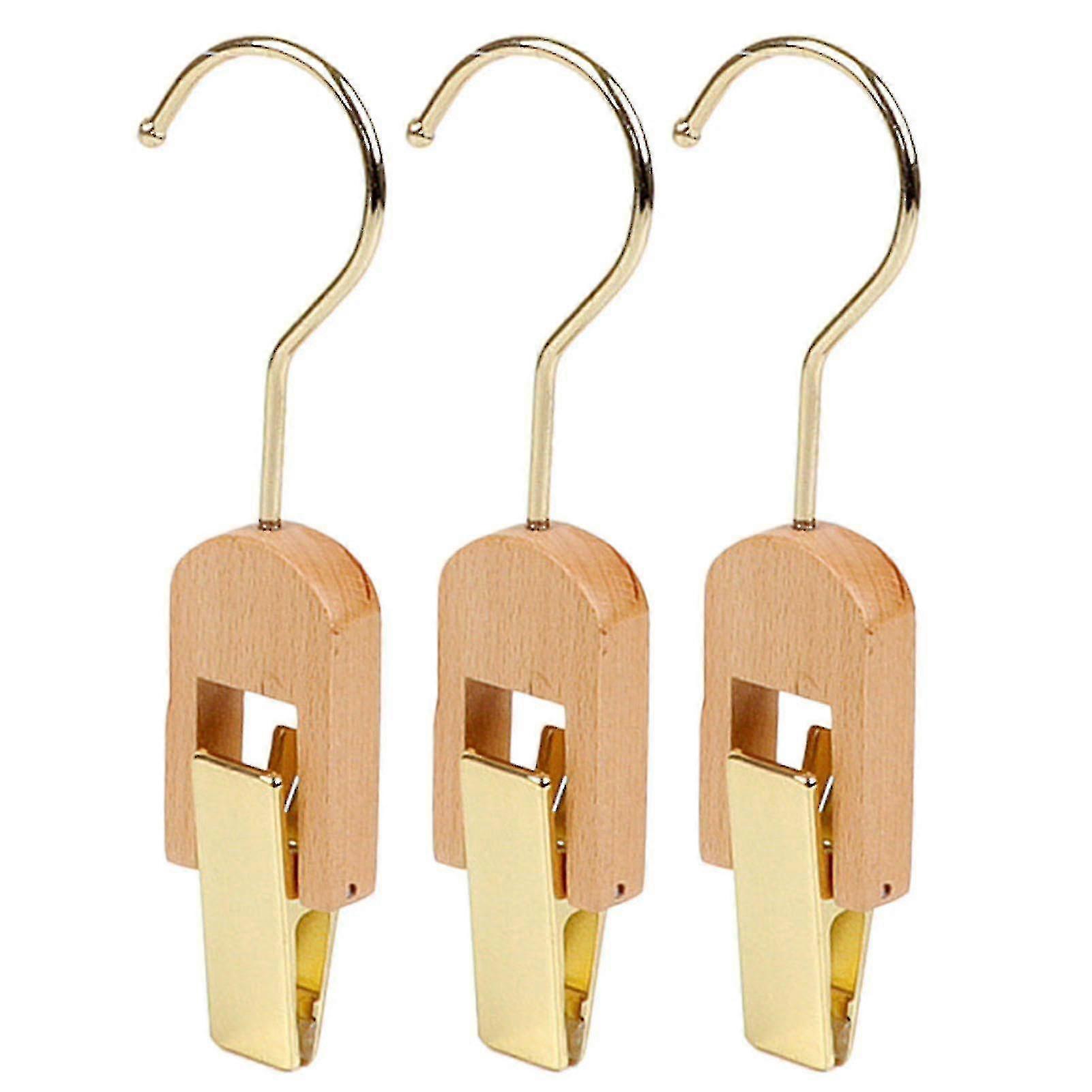 Large Hook Clip Set  Curtain Clips With Hooks3 Pcsbrown