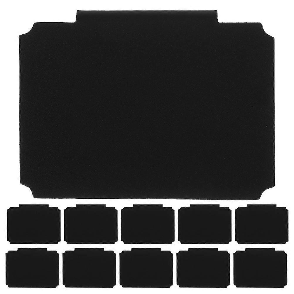 15Pcs Blackboard Label Clip Shelf Price Label Clip Practical Clip On Erasable Labels for Supermarket Store