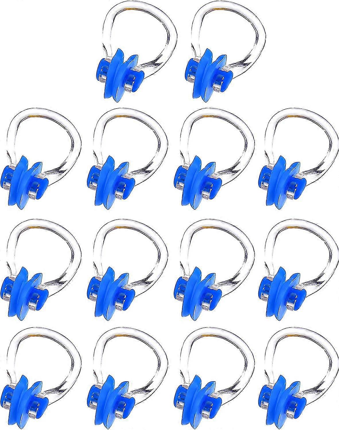 14 Pieces Nose Clip Swimming Nose Plug Swim Nose Guard For Swimming, 14 Colors