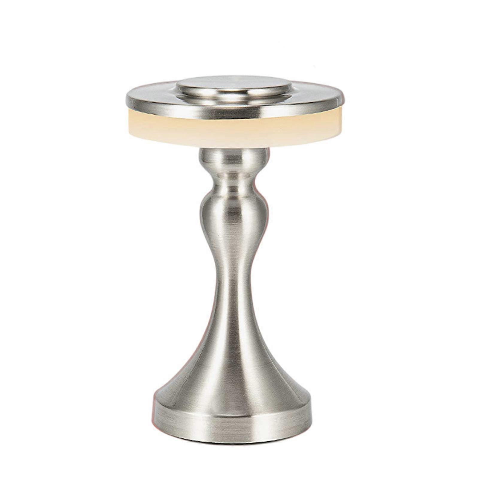 Wireless Dimmable LED Battery Table Lamp, USB Rechargeable 3 Color Changing Bedside Lamp for Indoor Outdoor