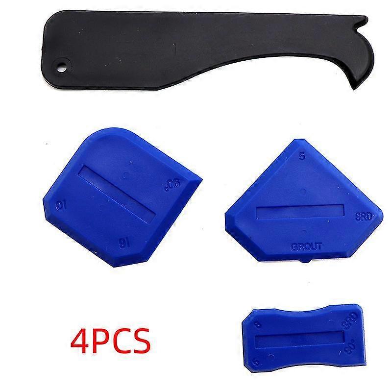 Sealant Finishing Tool Mastic Include Portable Blue Silicone Smoothing Caulking Profile Line Joint Corner And Black Grout Remover Sealing Scraper Kit