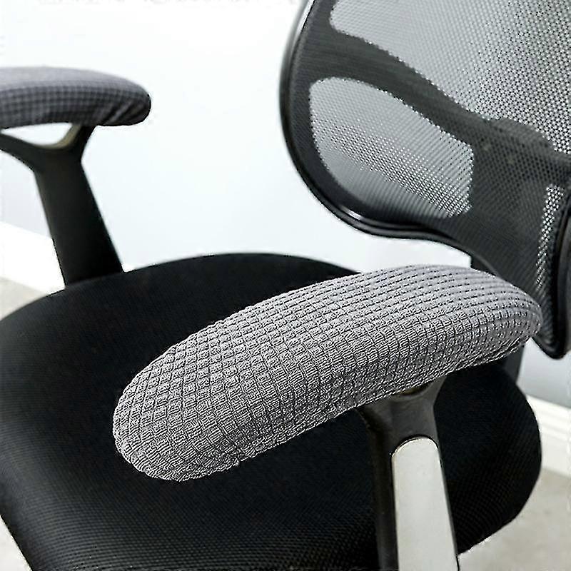 Office Computer Chair Arm Armrest Slipcovers Covers Pads Flexible  2pcs/set