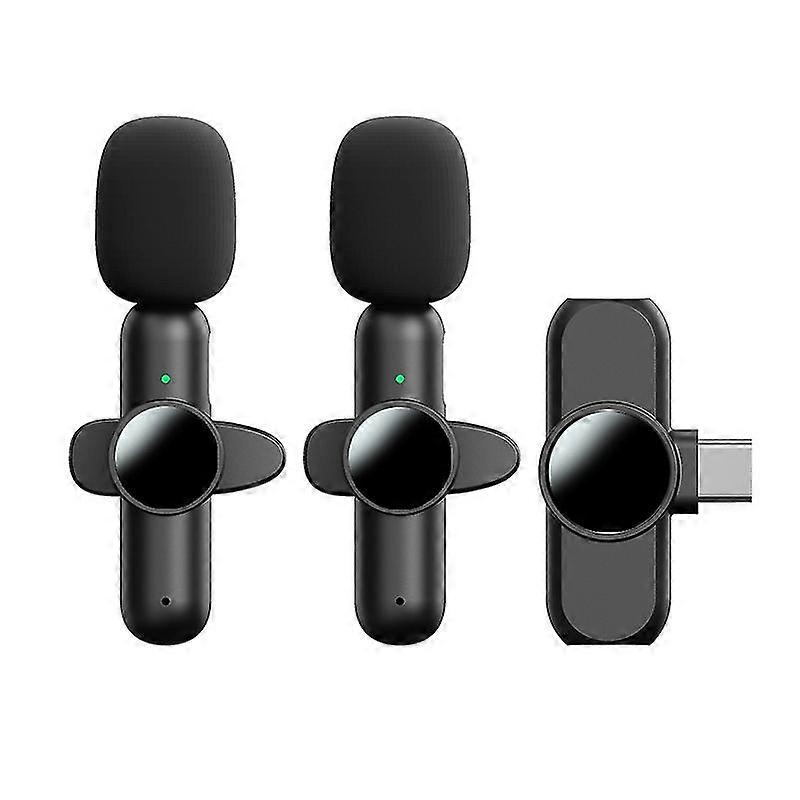 Live Lavalier Mic Dual Microphone Type-c Interface