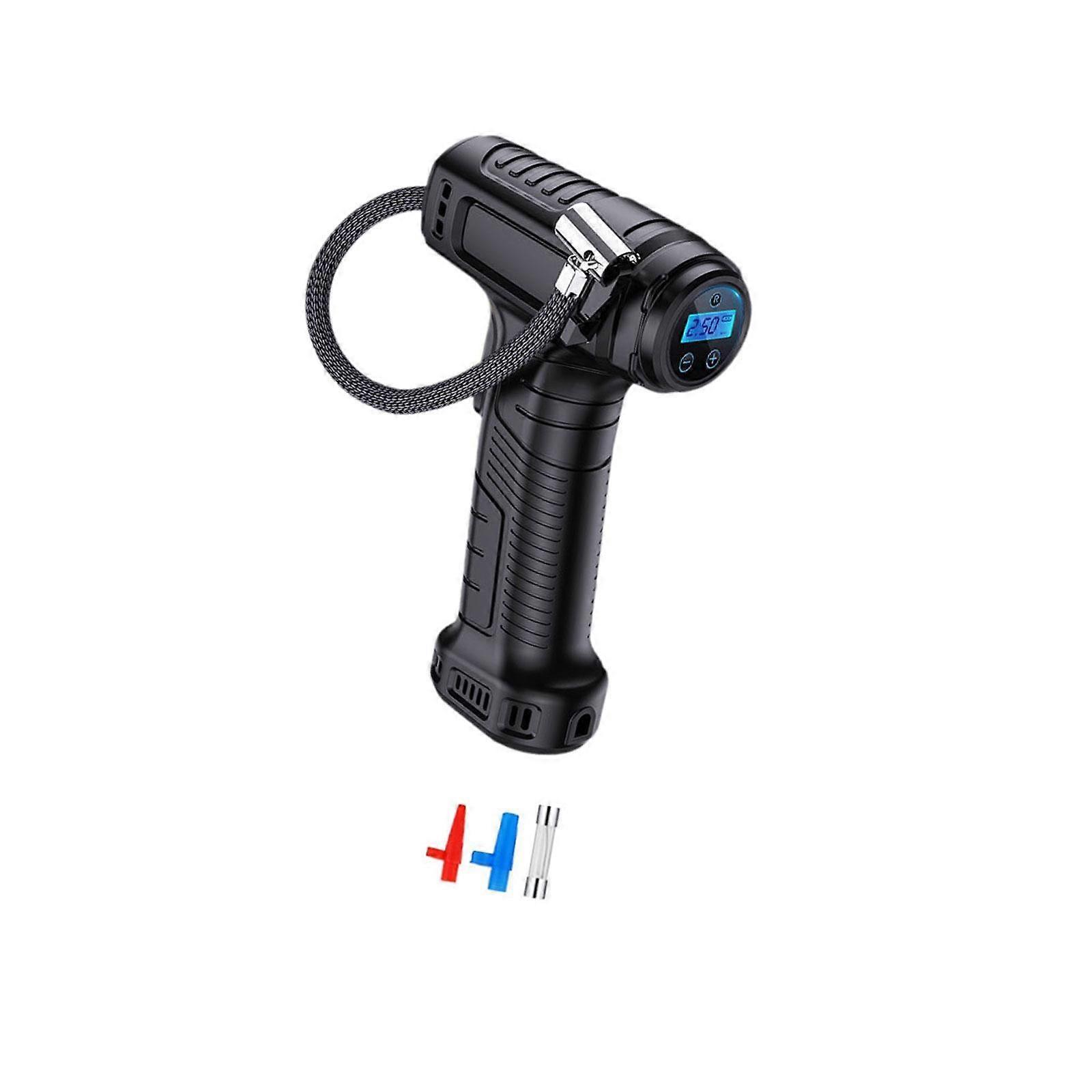 Handheld Cordless Vehicle Tire Inflator Versatile for Car Motorcycles 150PSI Mechanical Pointer