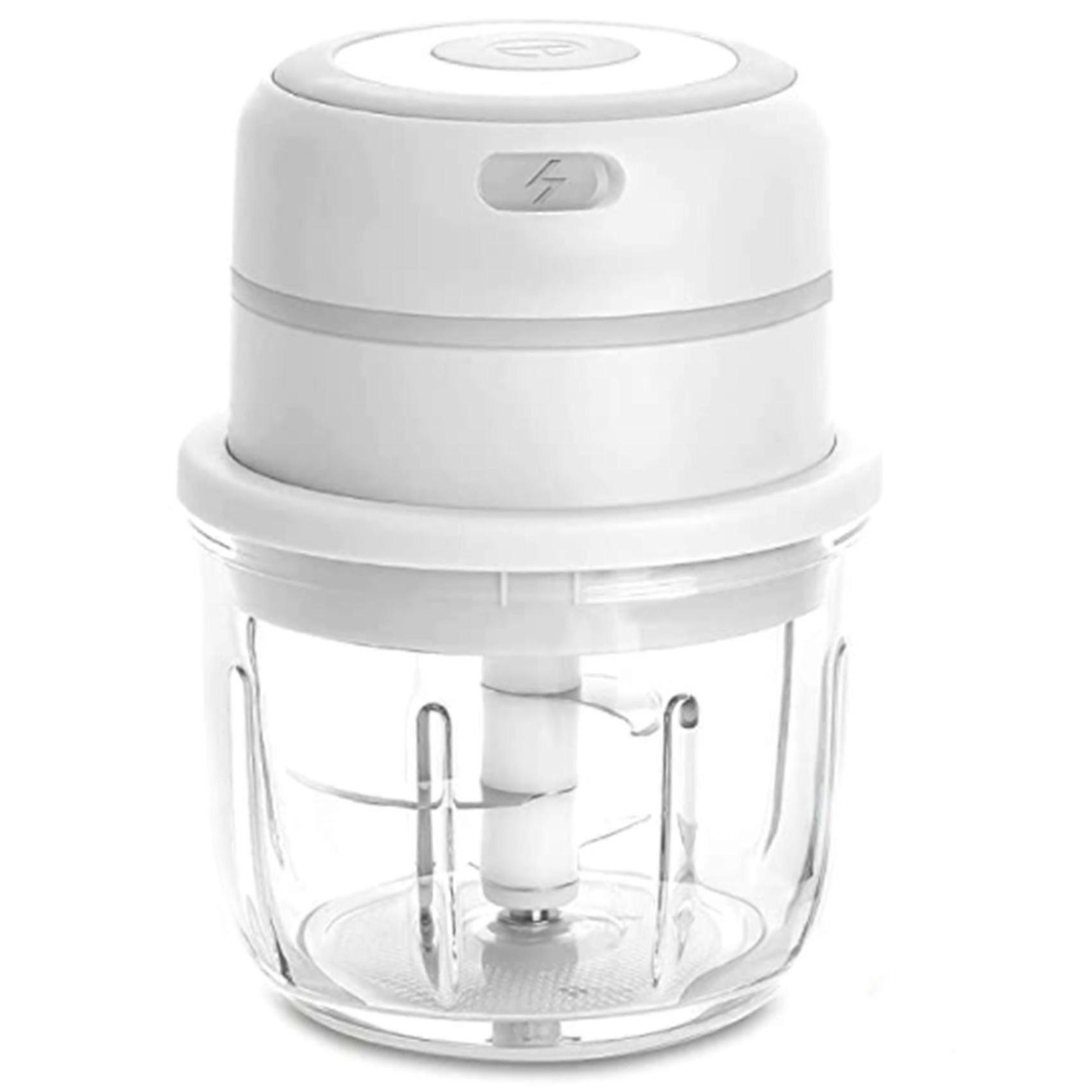 Electric Mini Food Chopper,mini Garlic Chopper Mini Food Processor-usb Charging, One-button Start,e