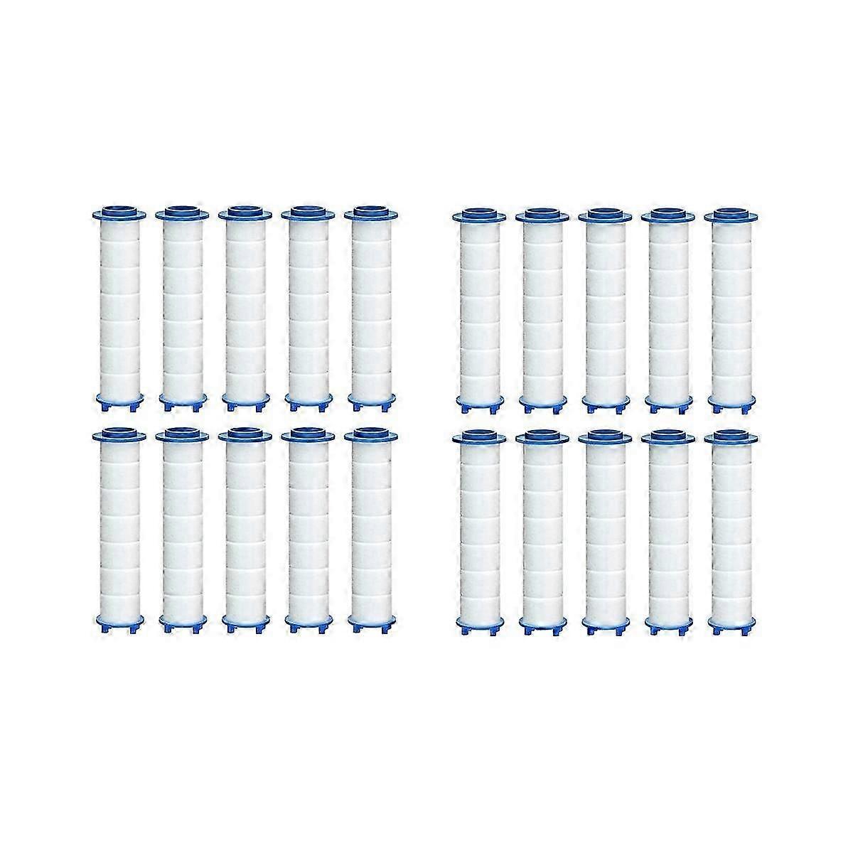 20Pcs Replacement Shower Filter compatible Hard Water - High Output Shower Water Filter To Remove Ch