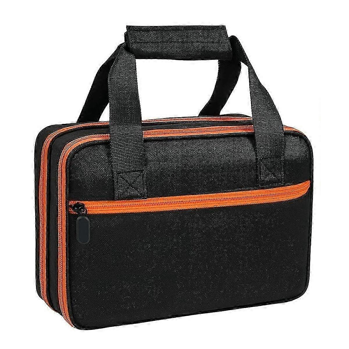 حقيبة السفر حقيبة التيار المتردد قواطع الدائرة مخرج طقم اختبار كهربائي ، غطاء تخزين طقم اختبار المنزل للمقياس الرقمي المتعدد