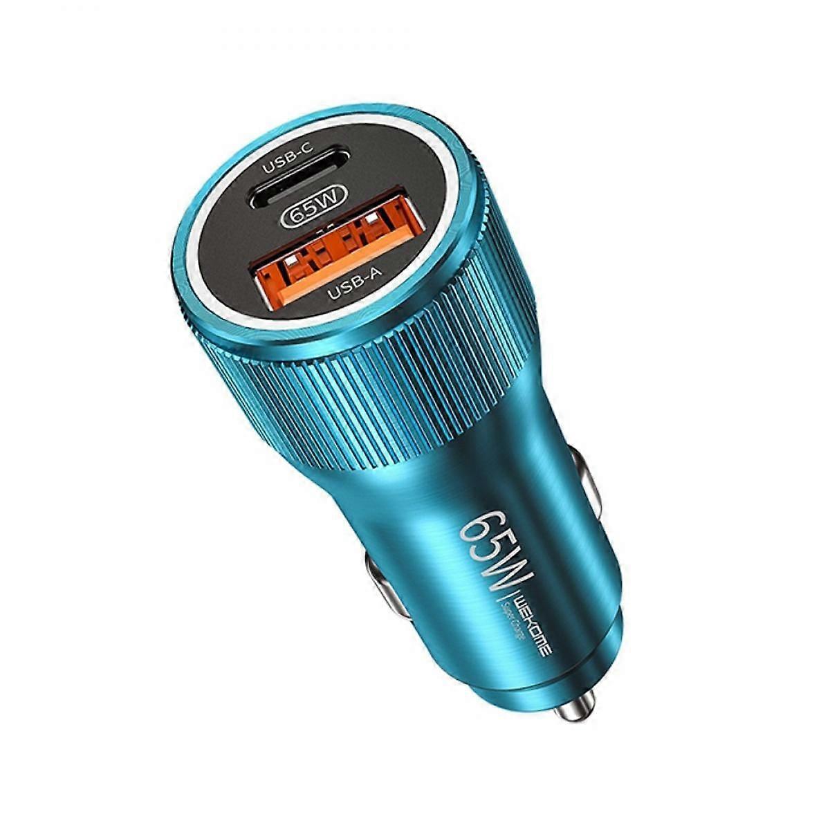 USB C Car Charger, 65W Dual USB Car Charger Fast Charge (Type C Car Adapter for iPhone 13 Pro Max 13 Mini 12 Pixel 6 Pro MacBook Air iPad Galaxy S22