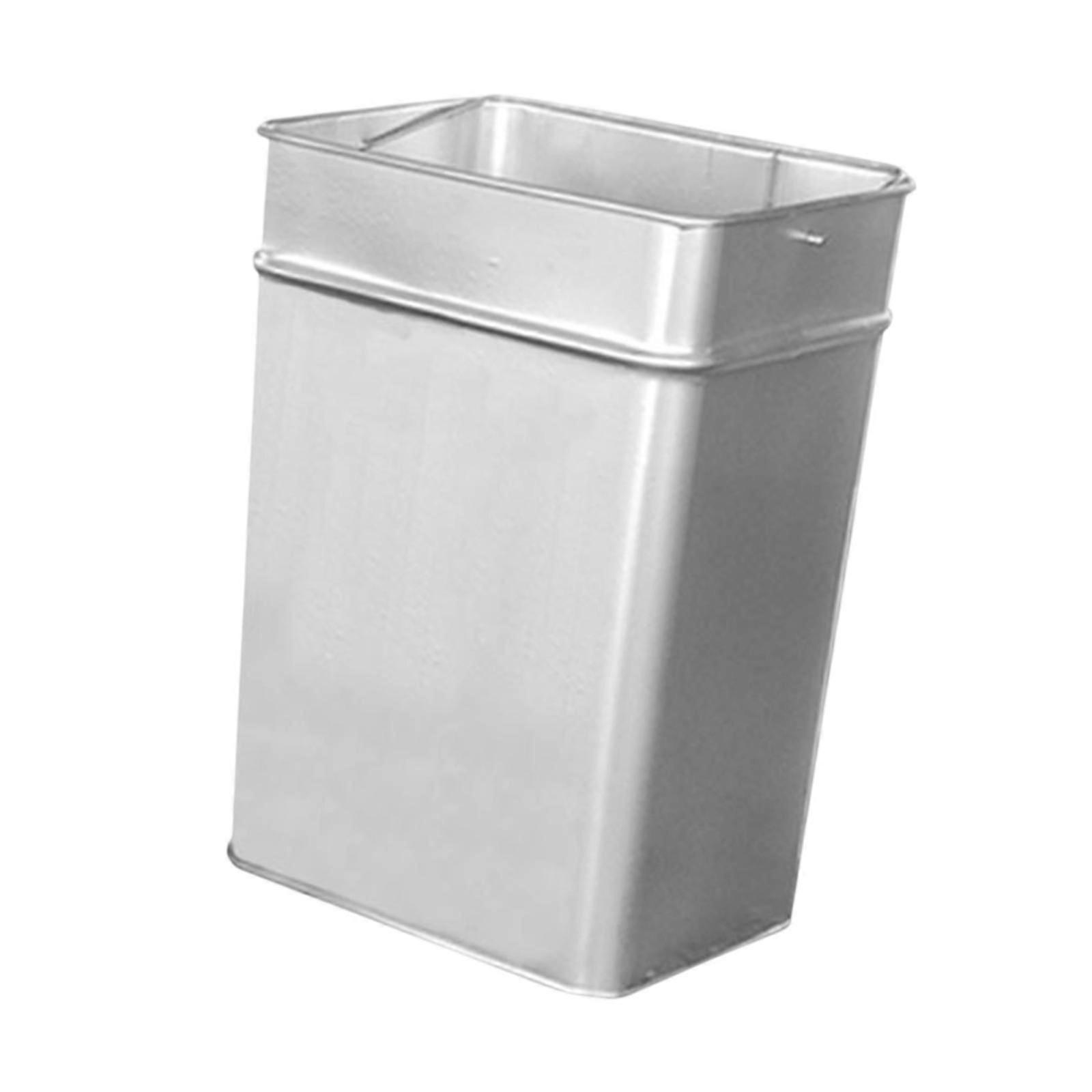 Garden Garbage Bucket Rustproof Solid Practical Rubbish Bin for Public Place Medium