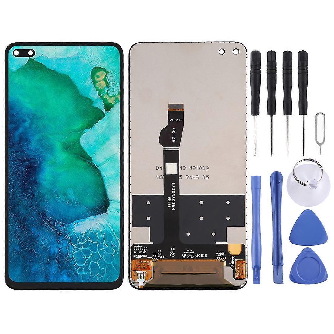 OEM LCD Screen for Huawei Nova 6 / WLZ-AL10 / WLZ-TL10 with Digitizer Full Assembly(Black)