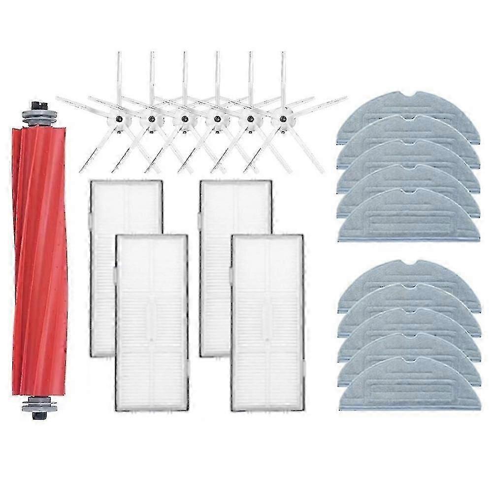 Hepa Filter Main Side Brush Mop Cloth For Roborock S7 T7s Plus
