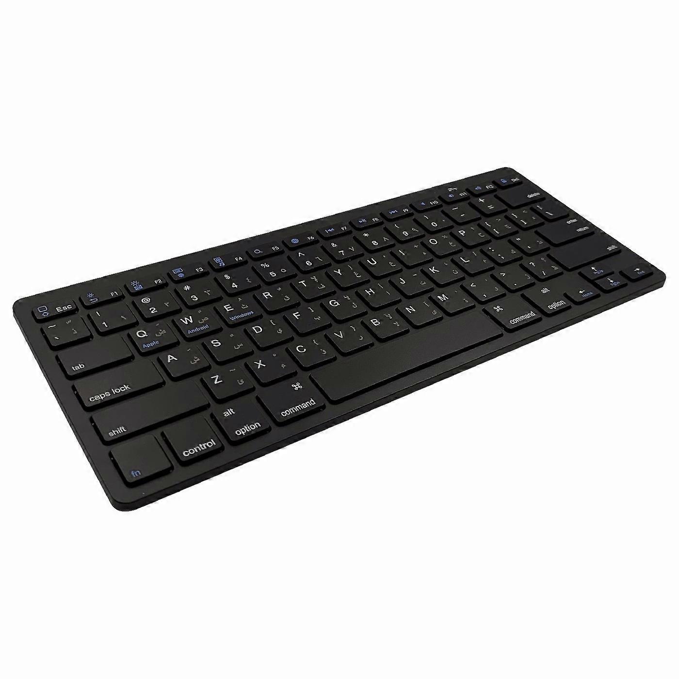 [Persian Version] X5 78-Key Ultra Thin Wireless Bluetooth Keyboard No Driver for iPad iPhone